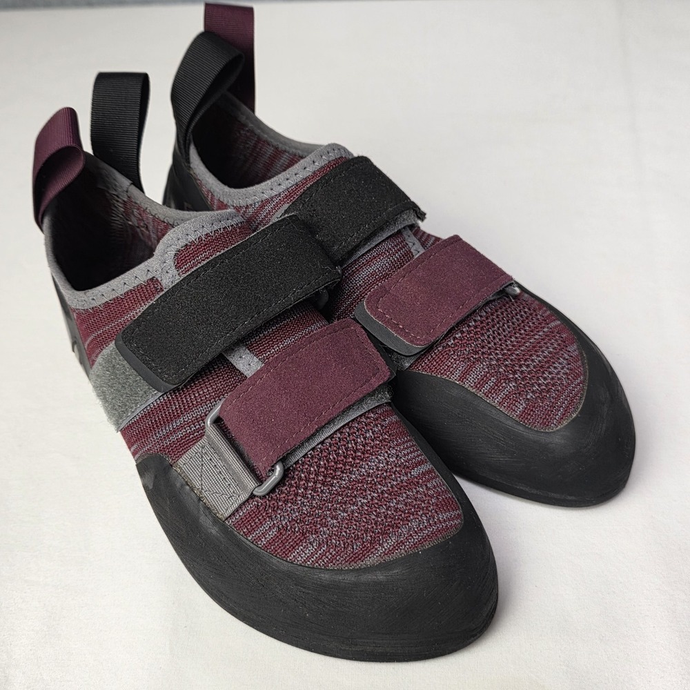 Black Diamond Momentum Merlot Purple Womens 5 Rock Climbing Shoes Strap NEO